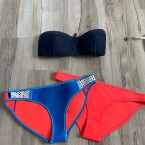 3 Large Triangle Bottoms